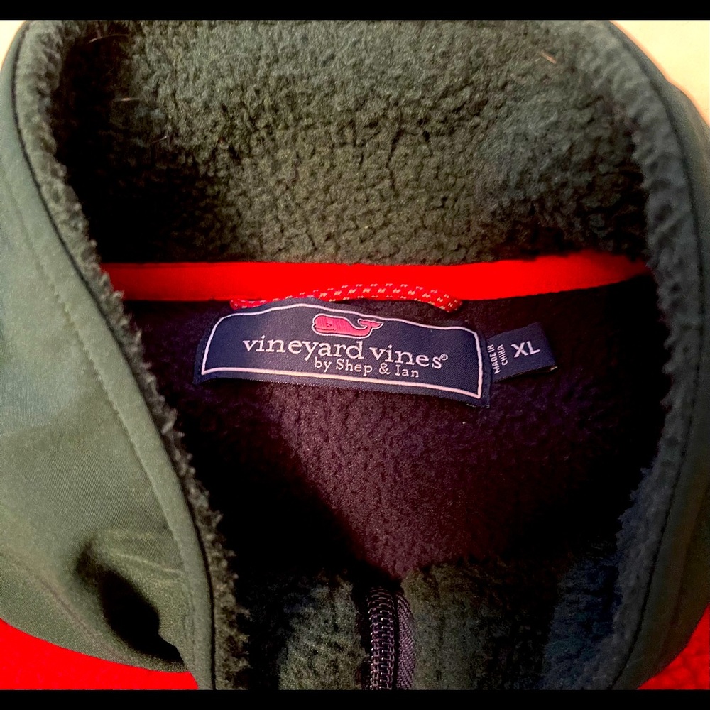 Vineyard Vines Men’s Fleece Holiday Shep Shirt XL - Picture 2 of 2